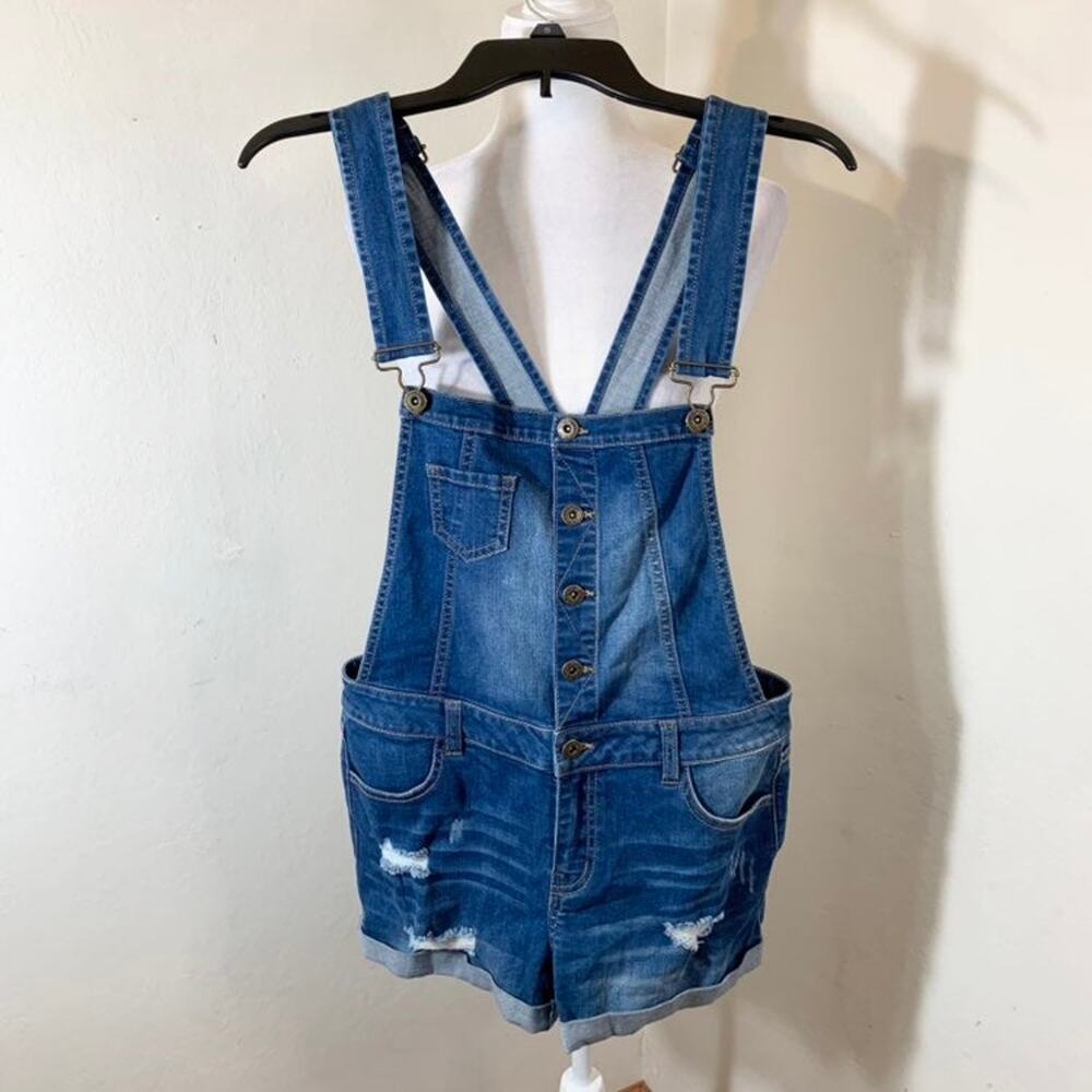 Blue jumpsuite jeans size M